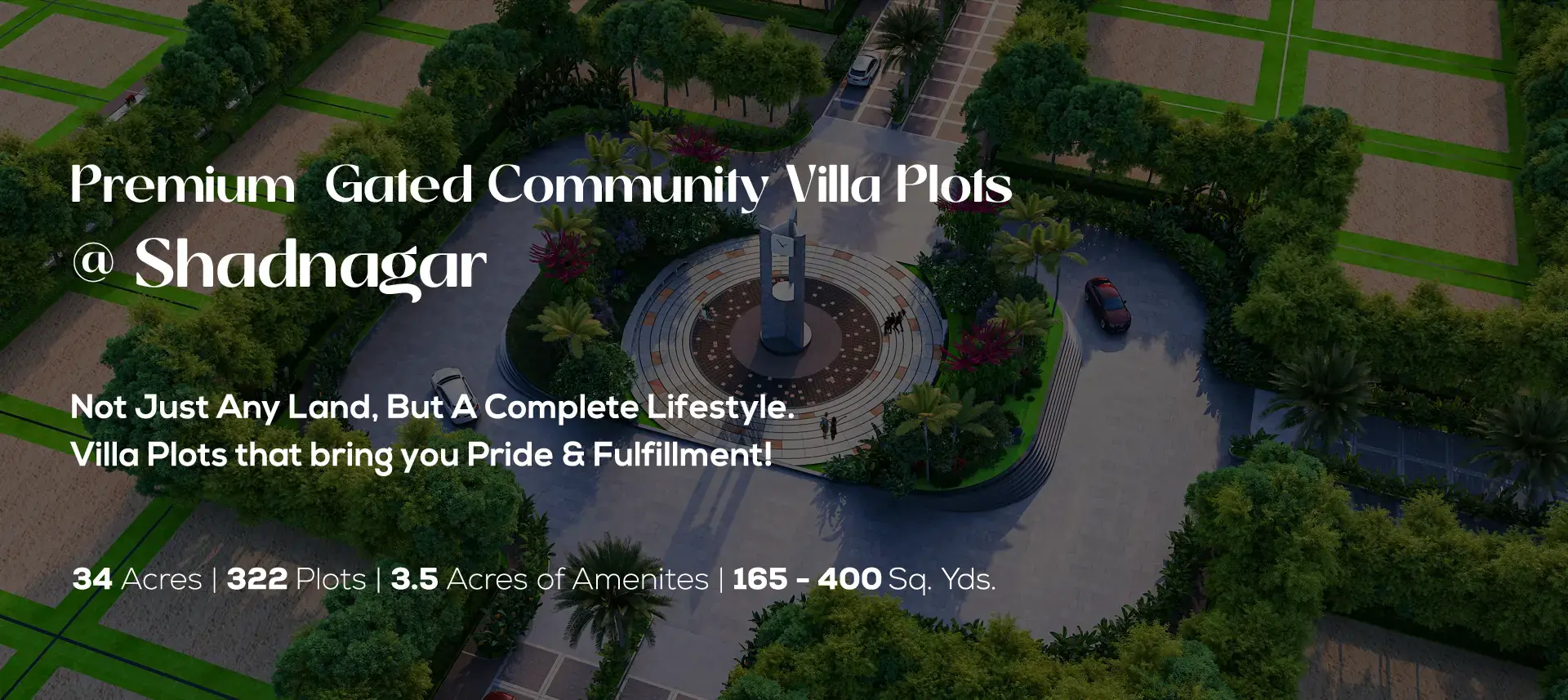 Urbanrise Galleria Gardens Luxury Villa Plots for Sale in Shadnagar